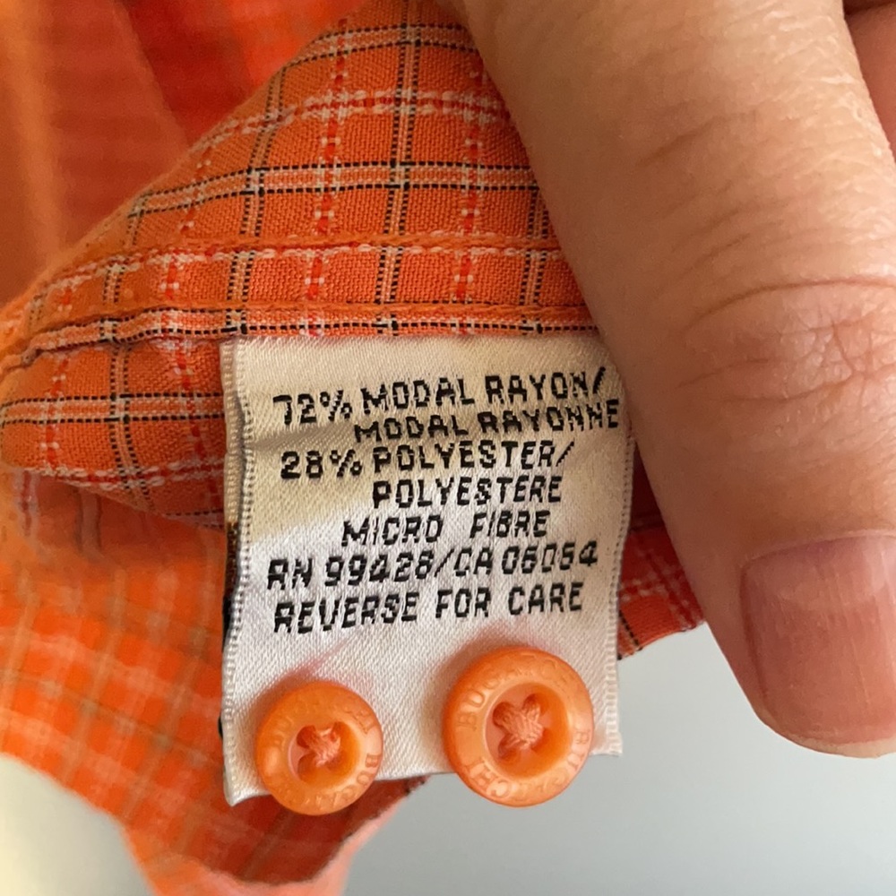 Bugatchi Uomo Button Down Collared Shirt Size Lar… - image 7